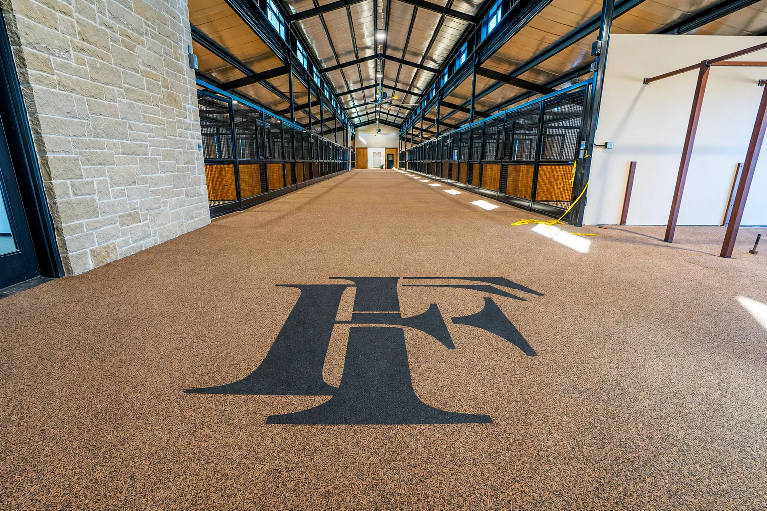Rubber surface design
