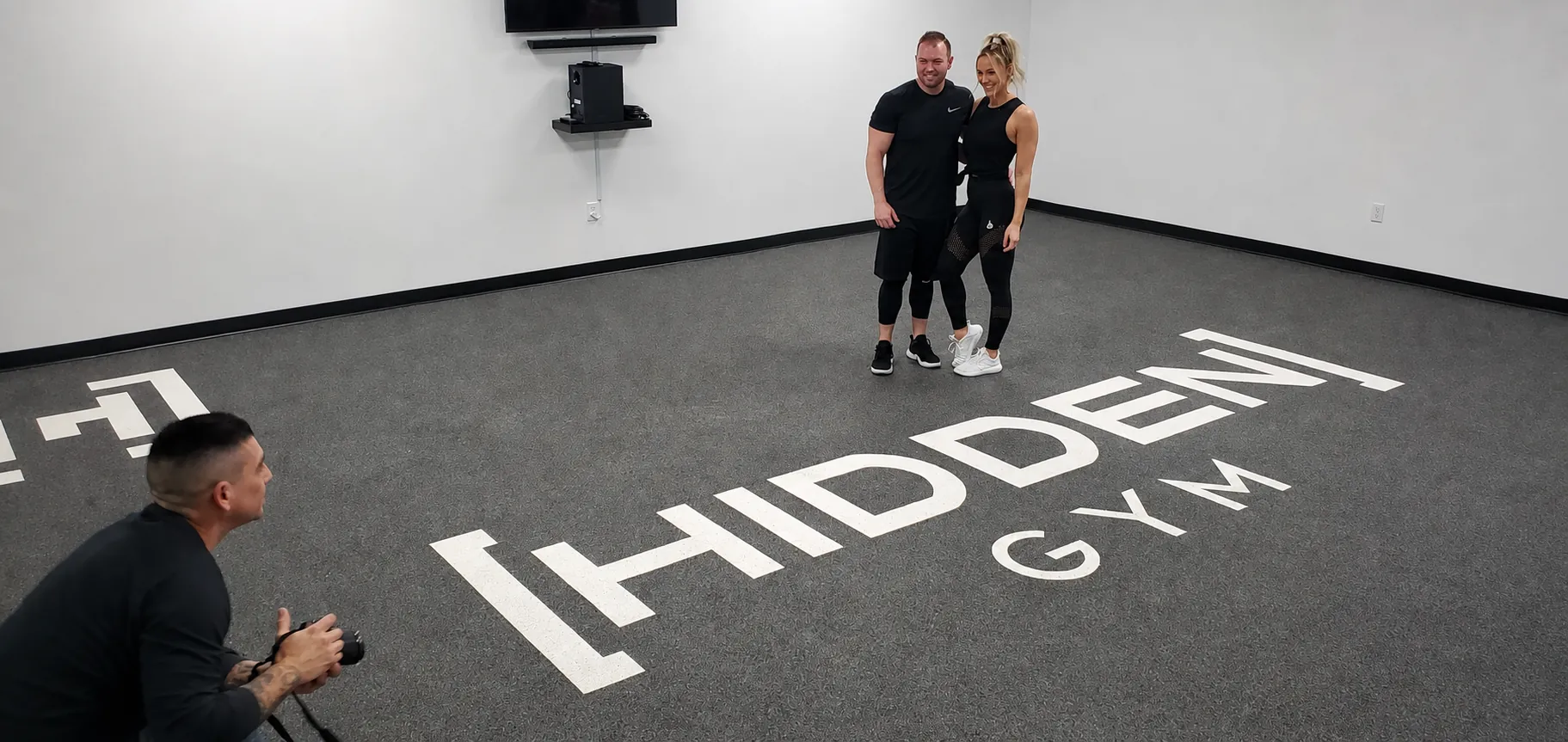 Rubber surfacing design