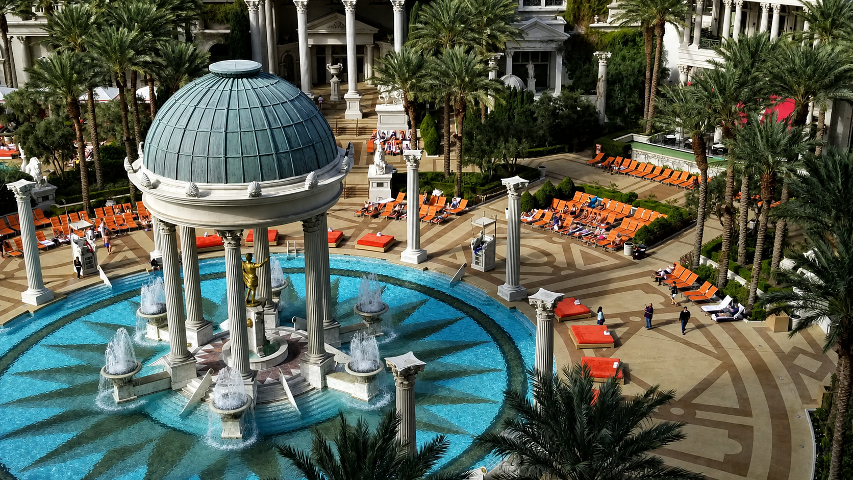 Resort Pool Deck