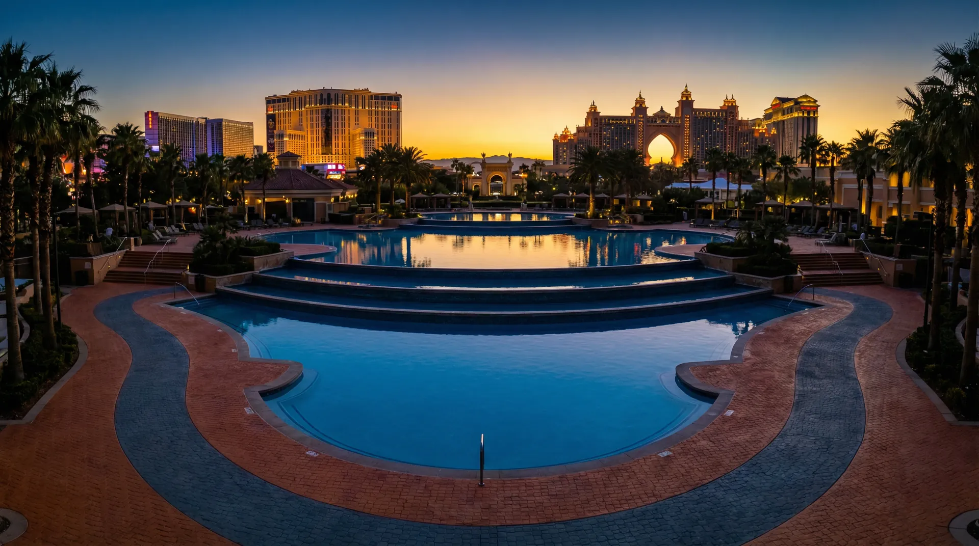 Caesars Palace resort installation