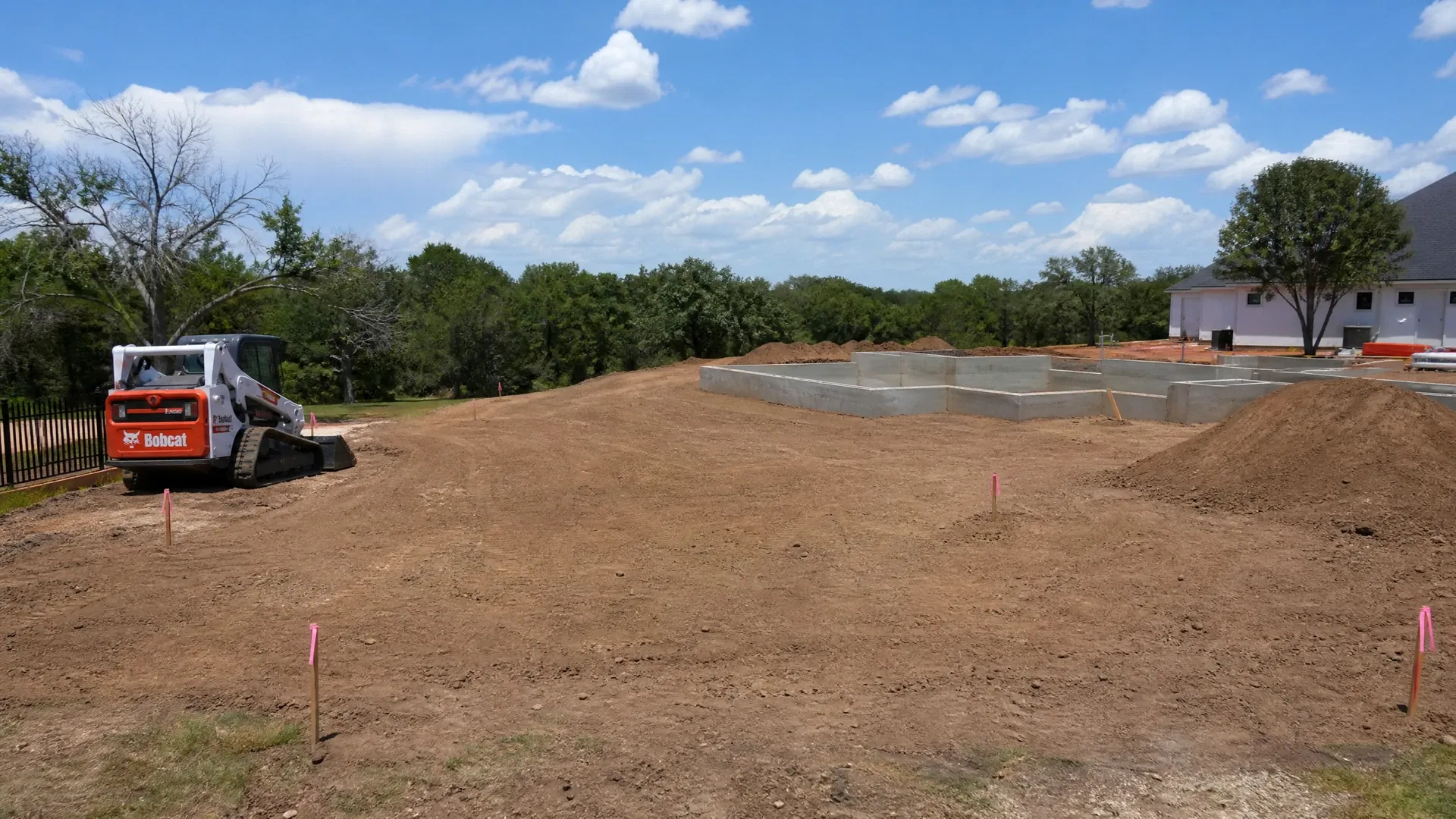 Site Preparation project by Curate Construction in Dallas-Fort Worth